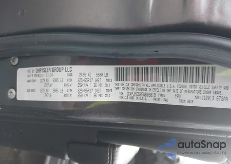 2015 Jeep Cherokee Latitude z USA, uszkodzony, nr VIN 1C4PJMCS0FW605819